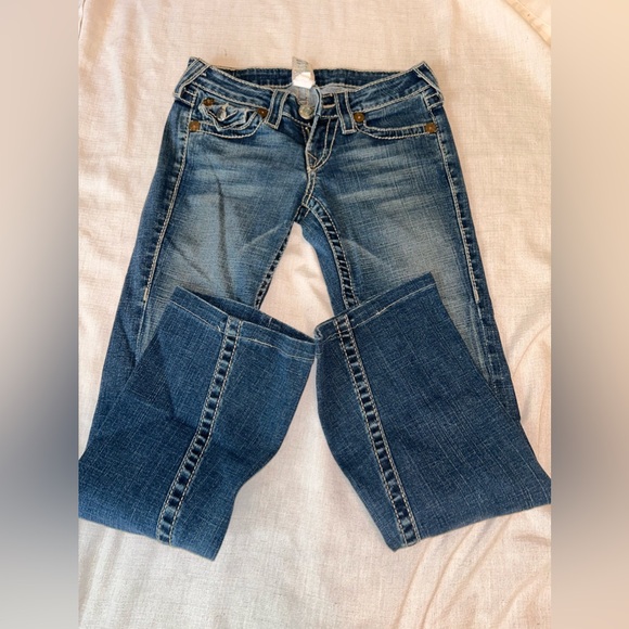 Gently use true religion women’s or girls pants size 25 - Picture 4 of 12